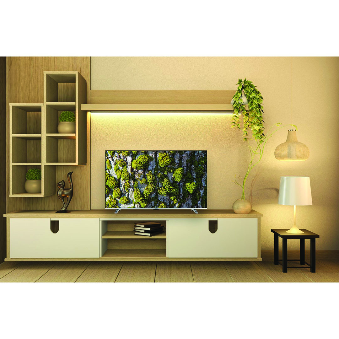 شاشة تلفزيون LED سمارت تورنادو - 65 بوصة - 4K - أسود - 65UA1400E