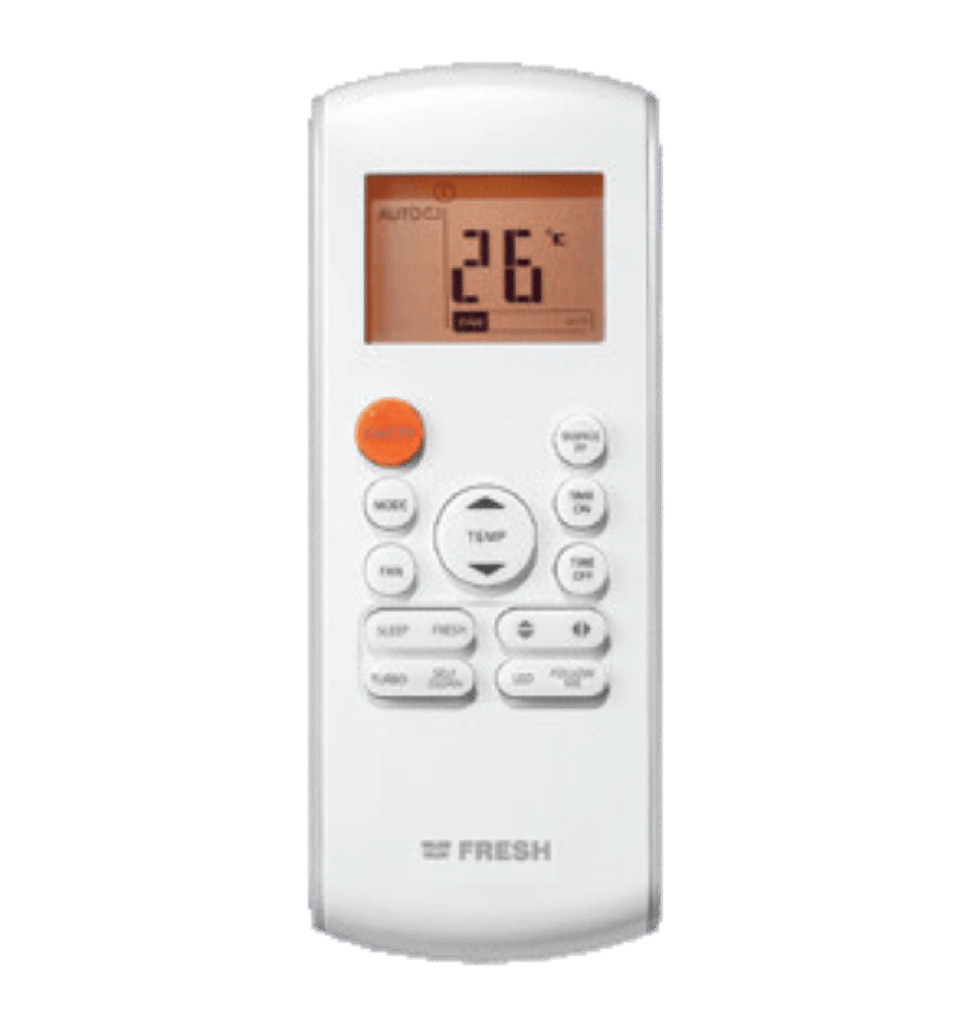 تكييف سبليت فريش سمارت بلس انفرتر - 3 حصان بارد وساخن بلازما - أبيض - SPIFW24H/IP