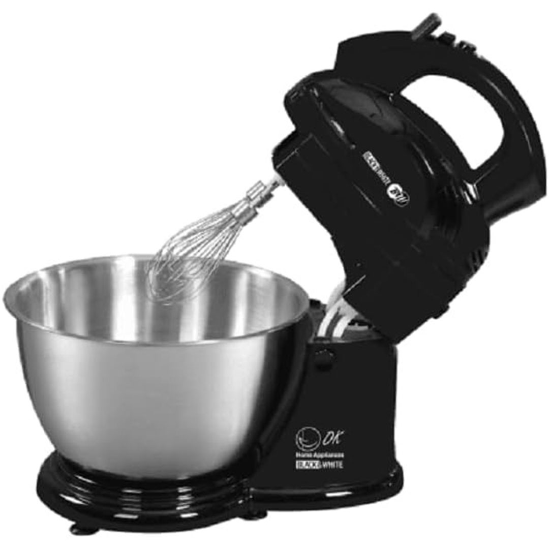 عجان استاند بلاك اند وايت - 400 وات - أسود - H - 3500