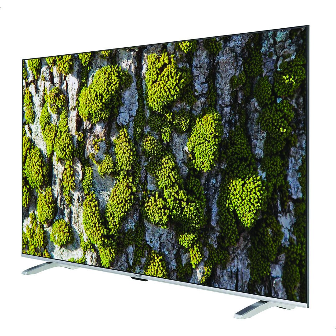 شاشة تلفزيون LED سمارت تورنادو - 65 بوصة - 4K - أسود - 65UA1400E