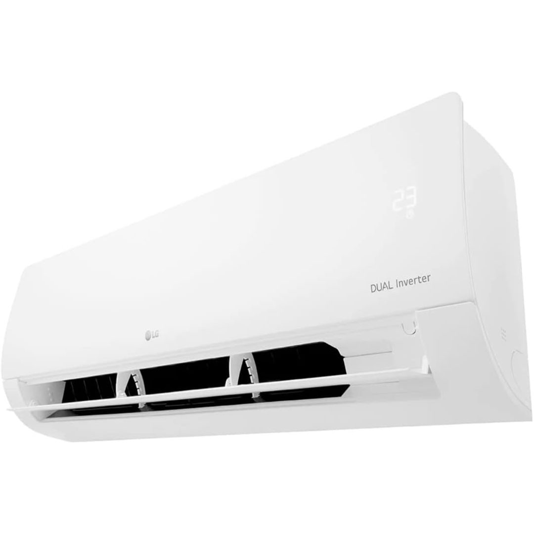 تكييف إل جي إنفرتر استاندر - 3 حصان - بارد وساخن - أبيض - S4-W24K23AE