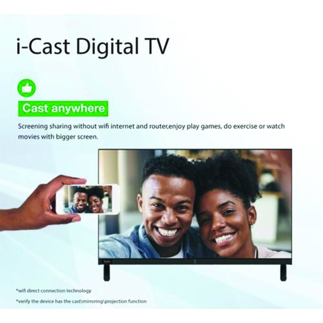 شاشة تلفزيون LED سمارت زينكس - 32 بوصة - بلوتوث - أسود - 32E4M