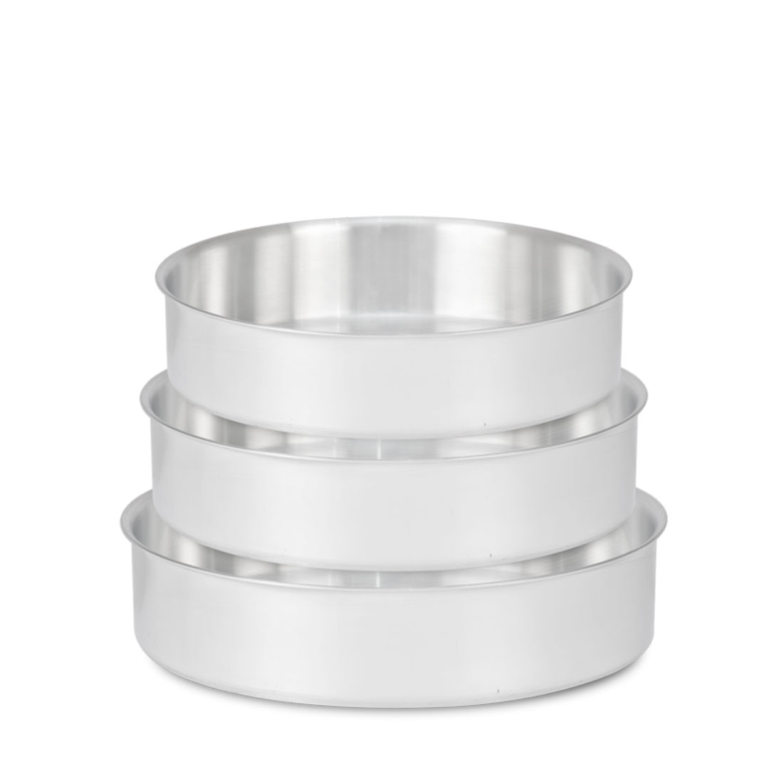 طقم طاجن فرن مدور - 3 قطع