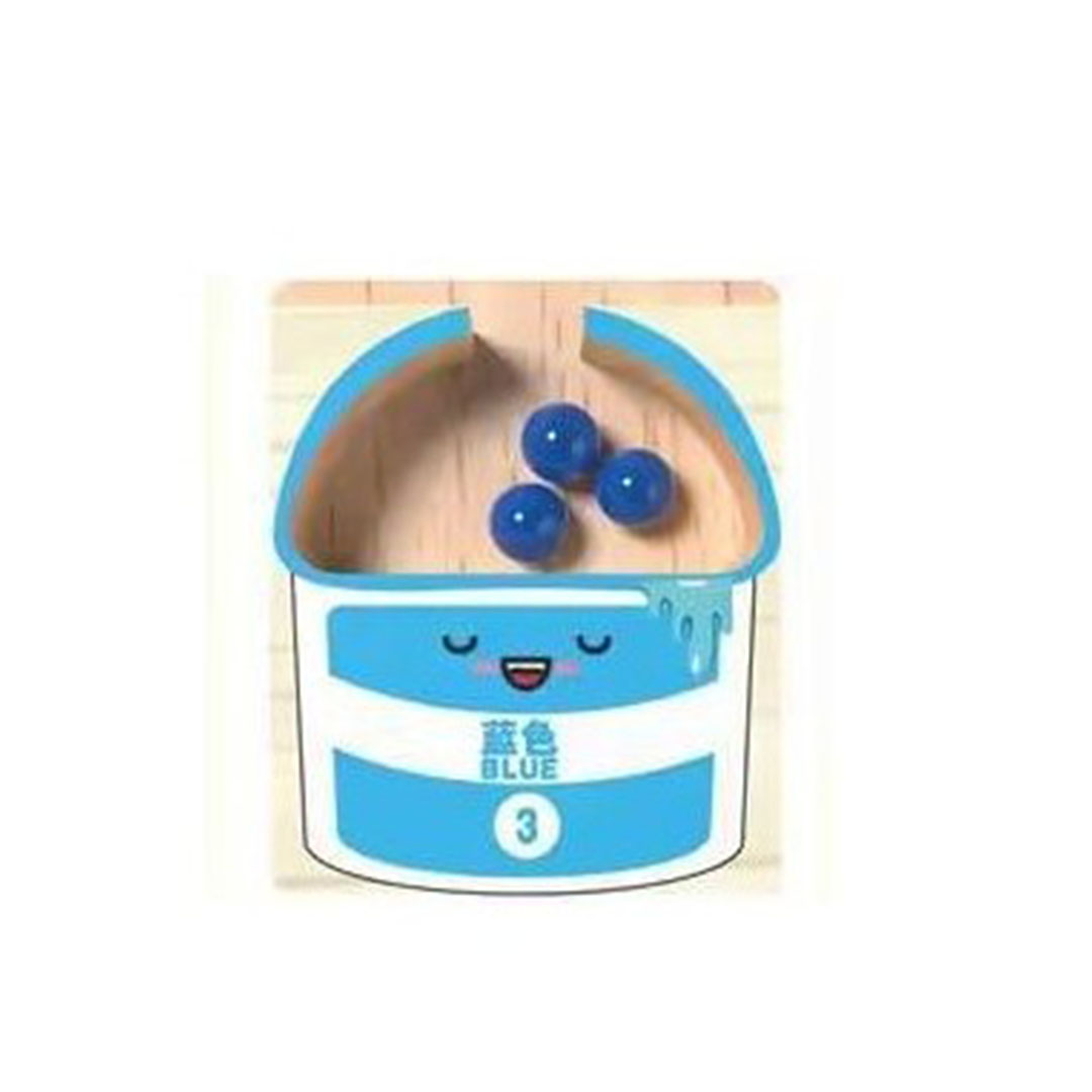 لعبة فرز الألوان بمغناطيس الخرز