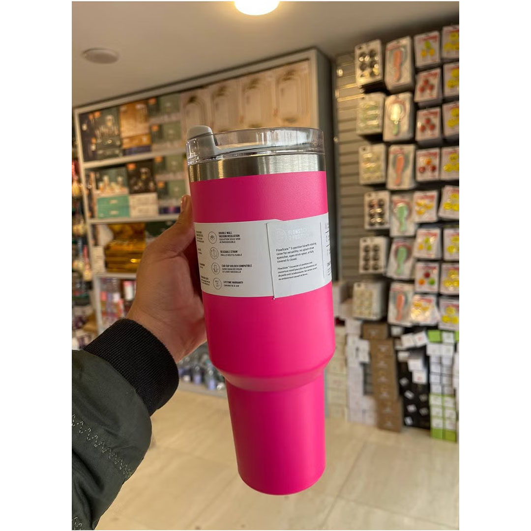 مج حراري مع غطاء للمشروبات - 1200 مللي