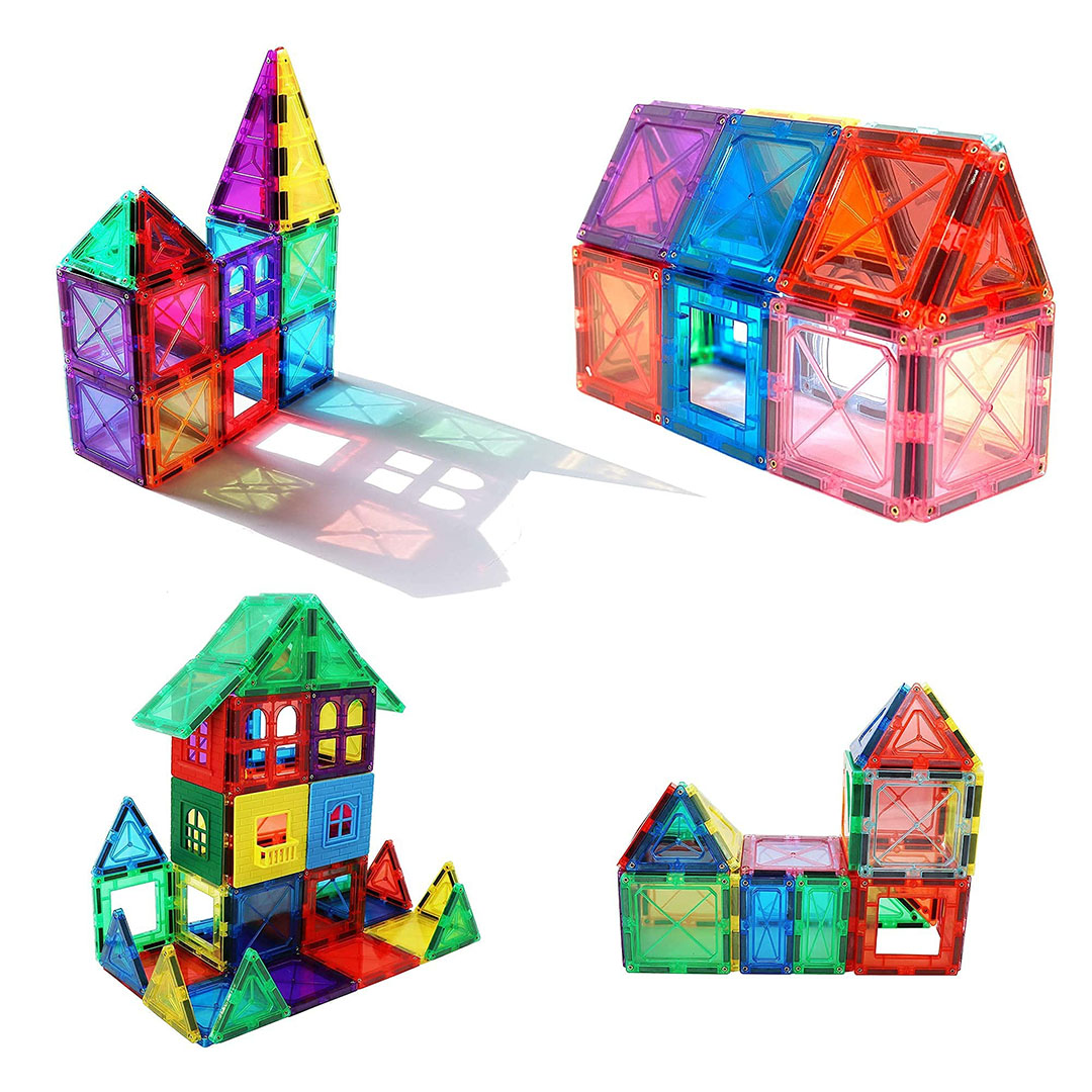 لعبة ألغاز مغناطيسية مكونة - 46 قطعة