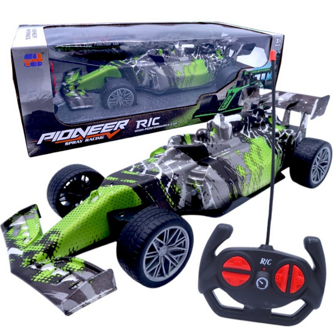 سيارة تحكم عن بُعد مزودة بإضاءة ملونة - متعددة الألوان