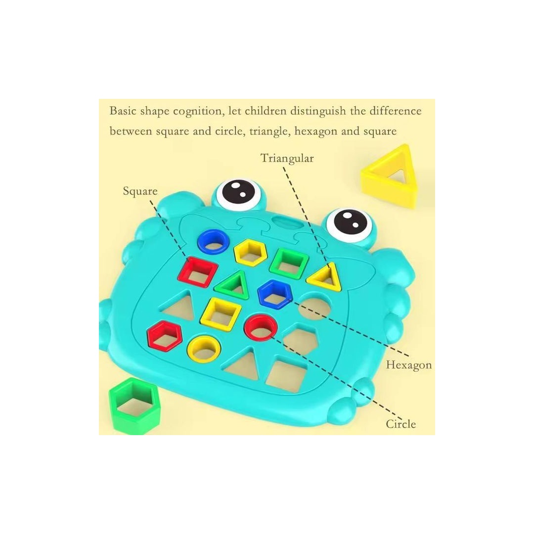 لعبة تطابق الاشكال الهندسية للأطفال