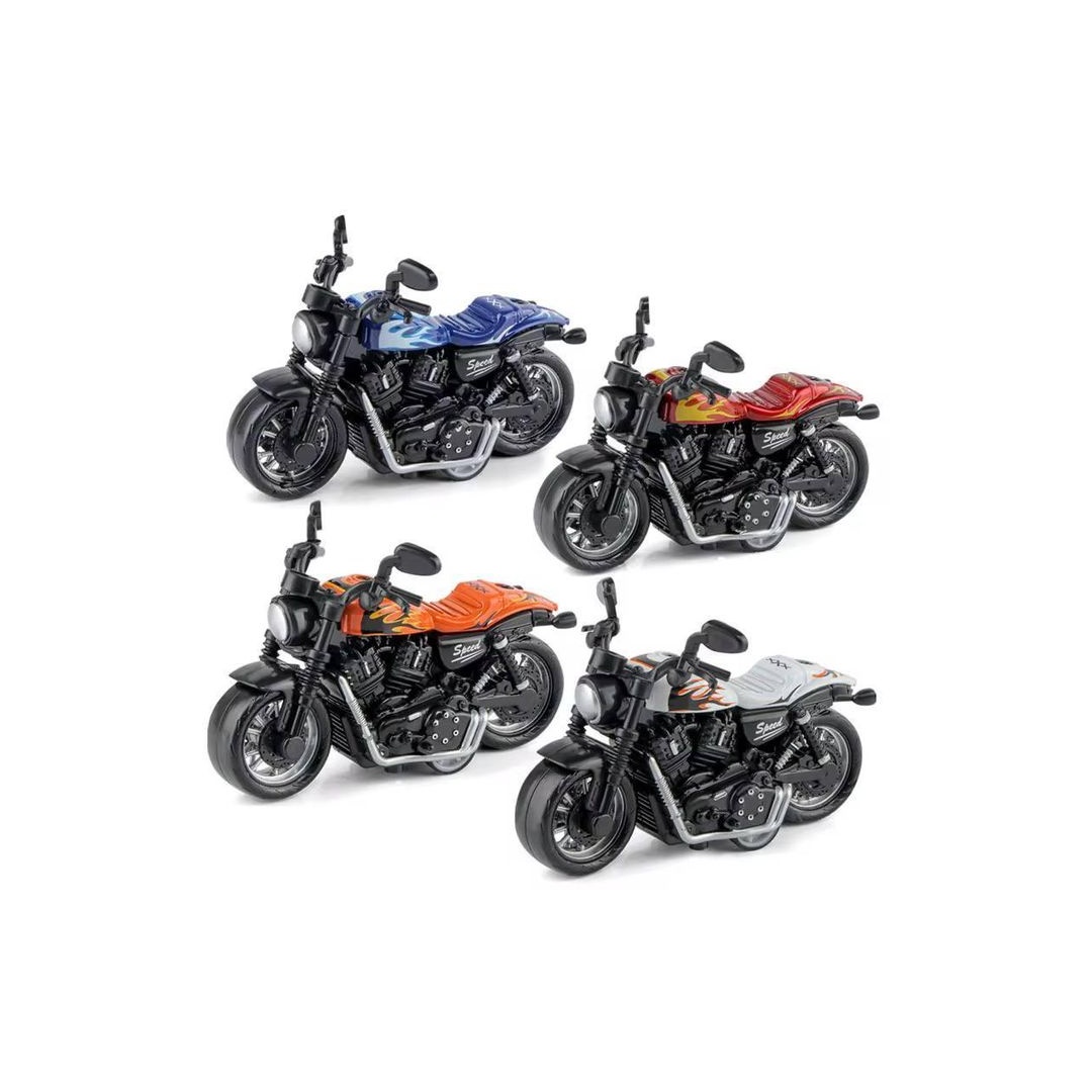 لعبة موتسيكل بهيكل معدني متين