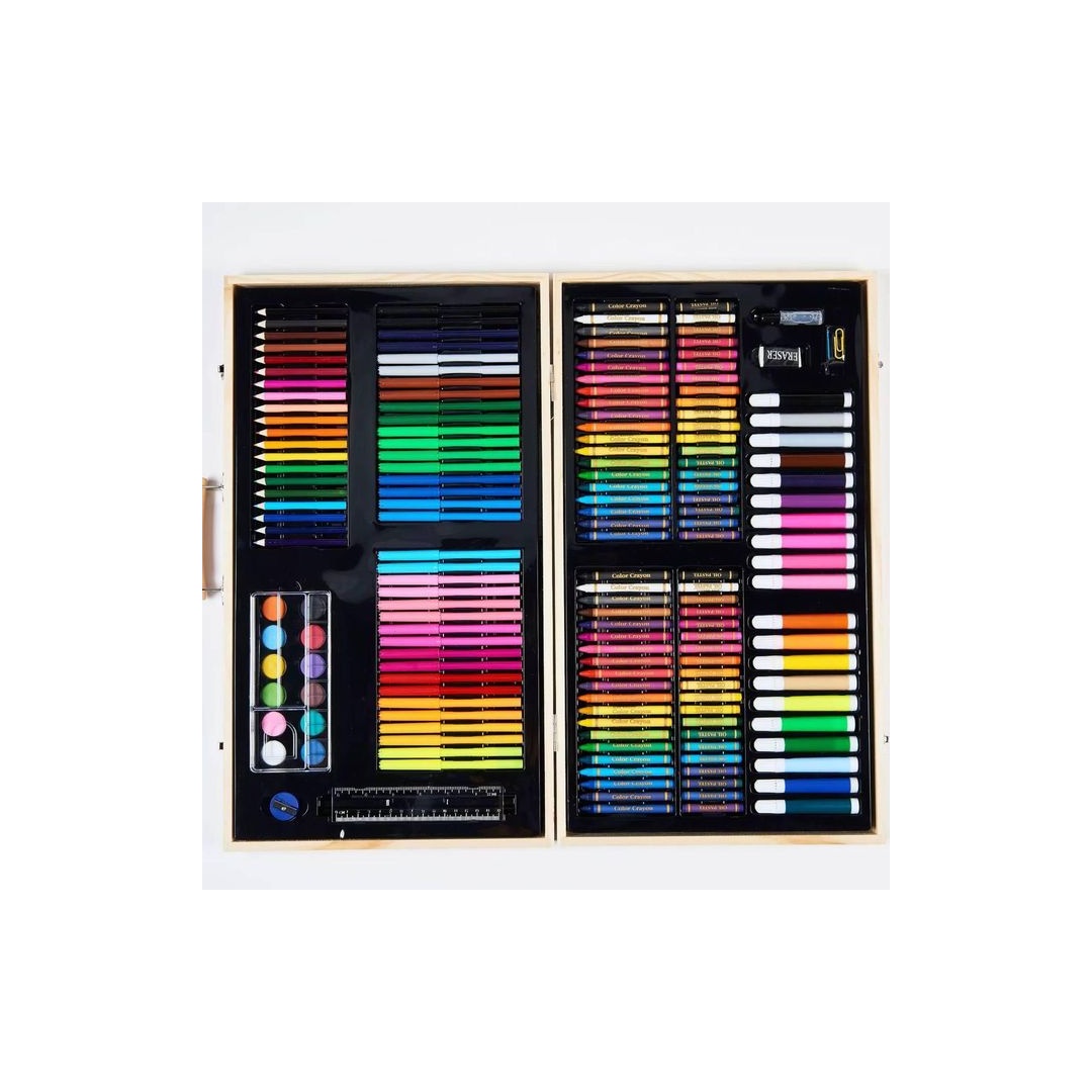 مجموعة فنون ورسم كاملة - 220 قطعة