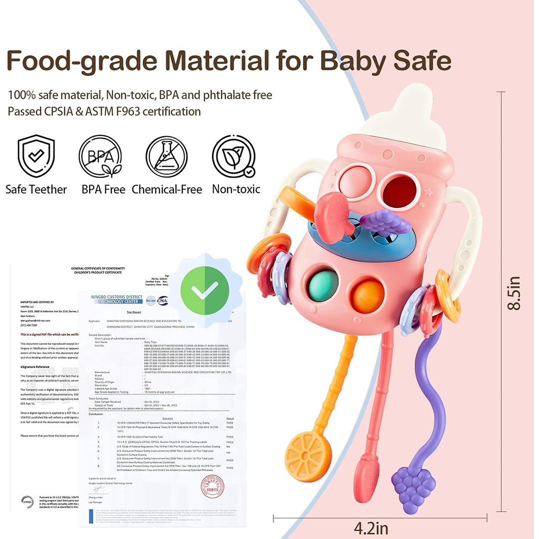 عضاضة سيليكون للأطفال 5*1