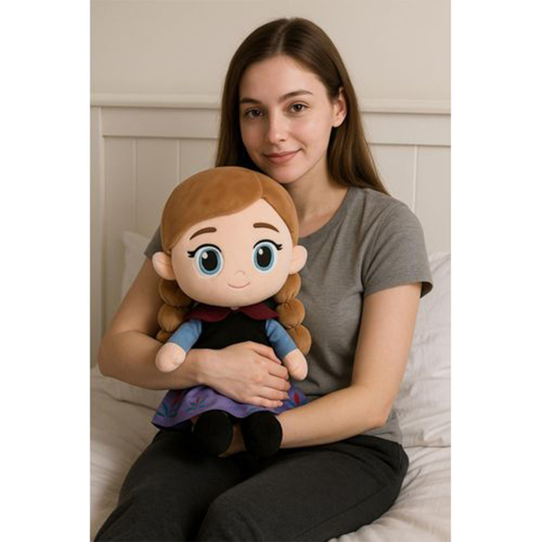 عروسة أطفال شكل آنا من فروزن - 30 سم