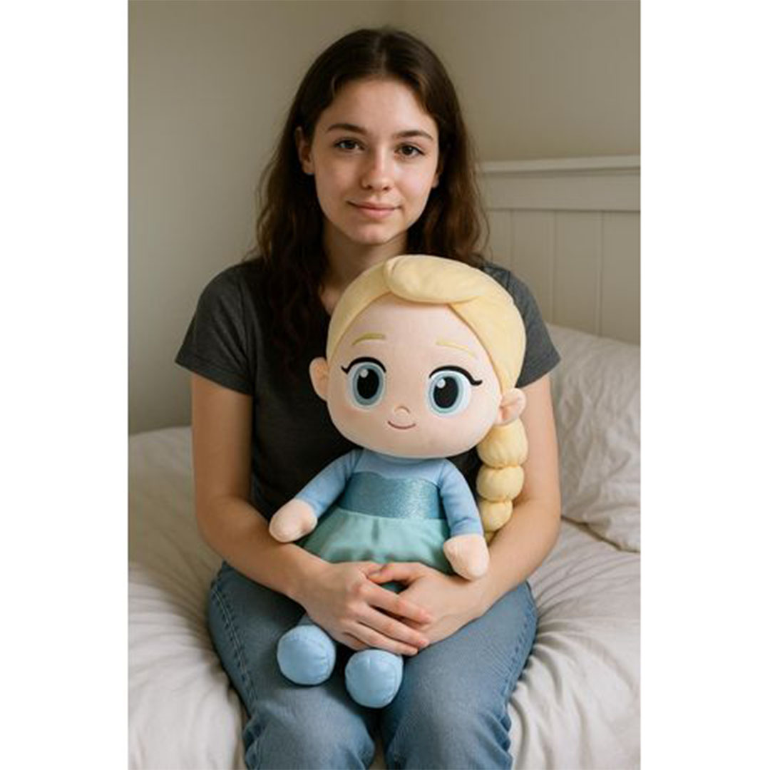 عروسة أطفال شكل إلسا من فروزن - 40 سم