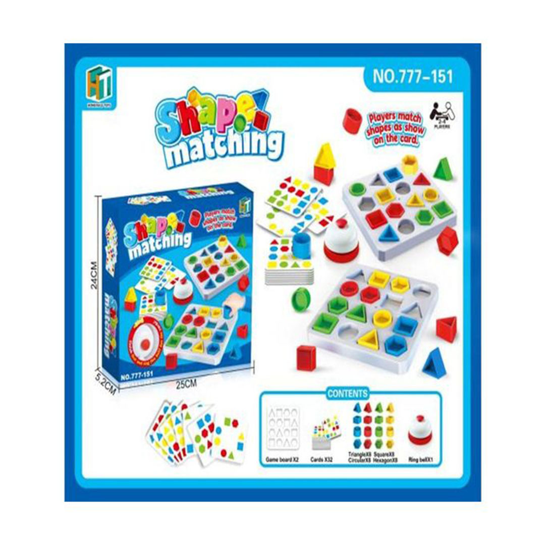 لعبة مطابقة الأشكال