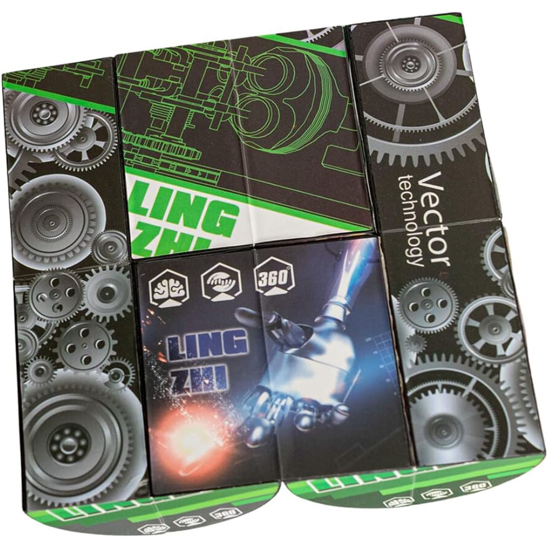 أسطوانة متغيرة الشكل لتخفيف القلق والتوتر - متعدد الألوان