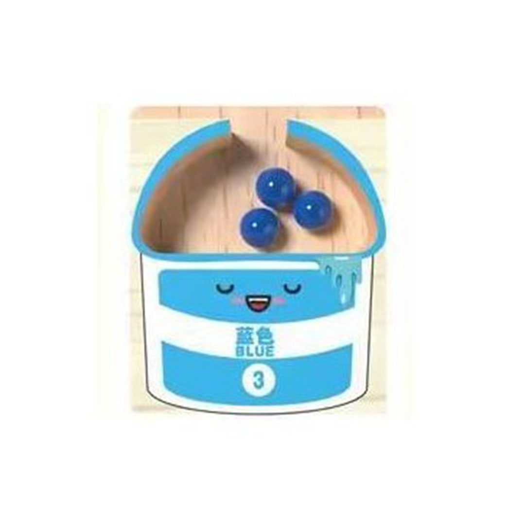 لعبة فرز الألوان بمغناطيس الخرز