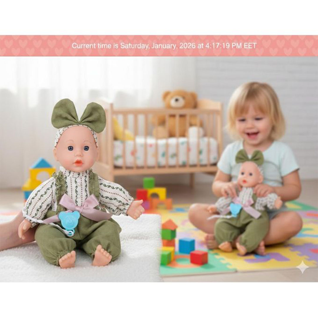 دمية بيبي ناطقة بتصميم واقعي