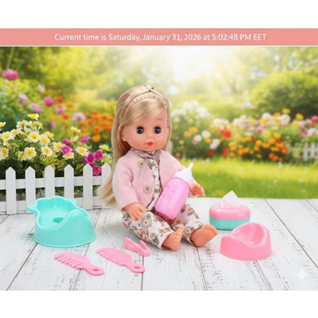 دمية بيبي تفاعلية بتجربة لعب ممتعة