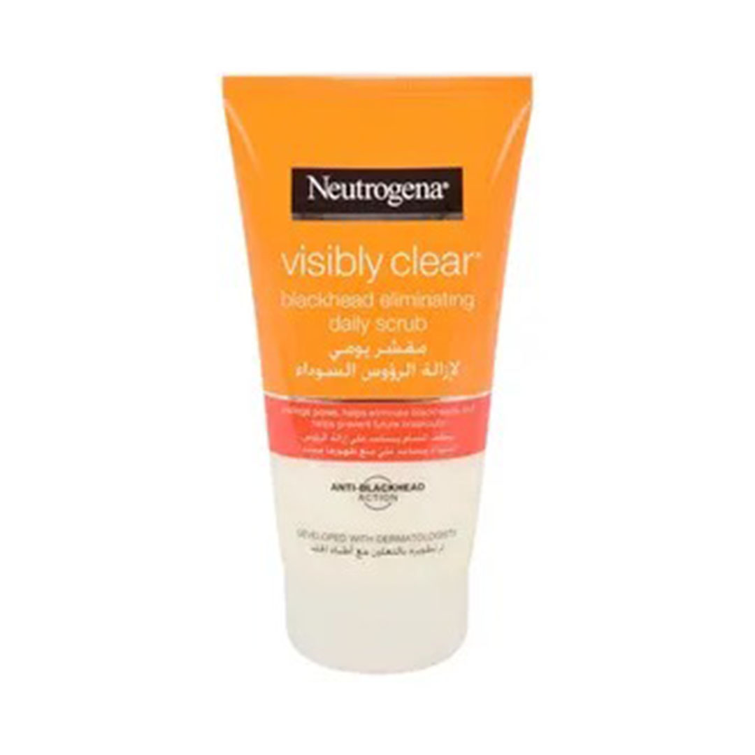 نيتروجينا مقشر الوجه مزيل الرؤوس السوداء - لجميع أنواع البشرة - 150 مل