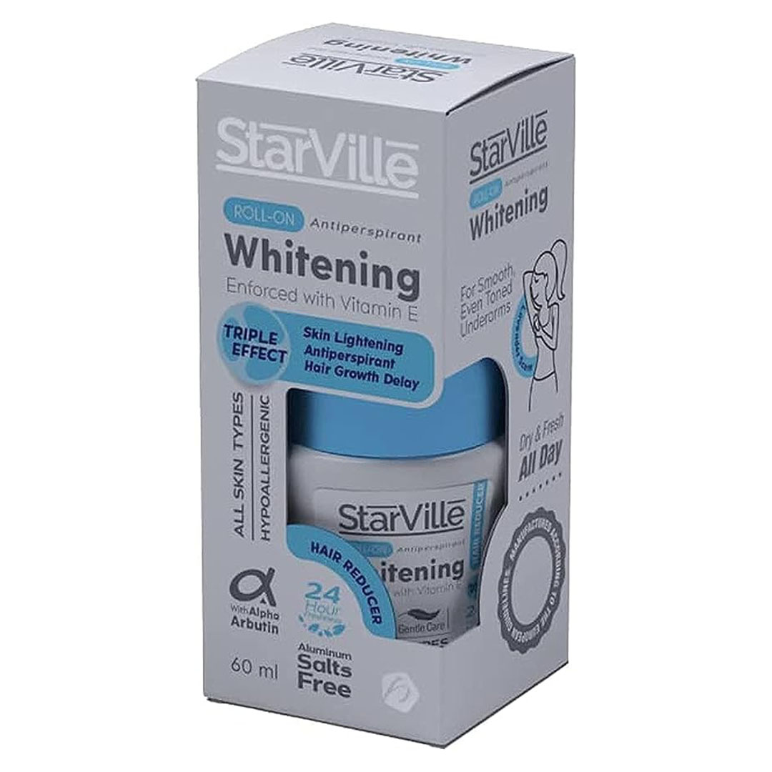 ستارفيل رول اون للتفتيح و تقليل الشعر - 60 مل