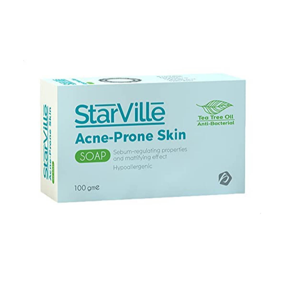 ستارفيل صابونة للحبوب للبشرة الدهنية - 100 جرام