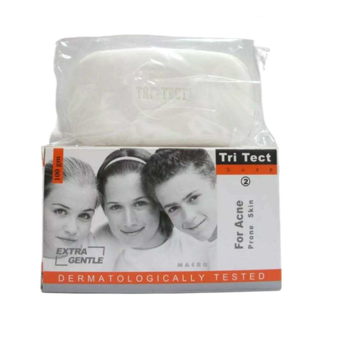 تراي تكت صابونة لحب الشباب للبشرة الدهنية والمختلطة - 100 جرام