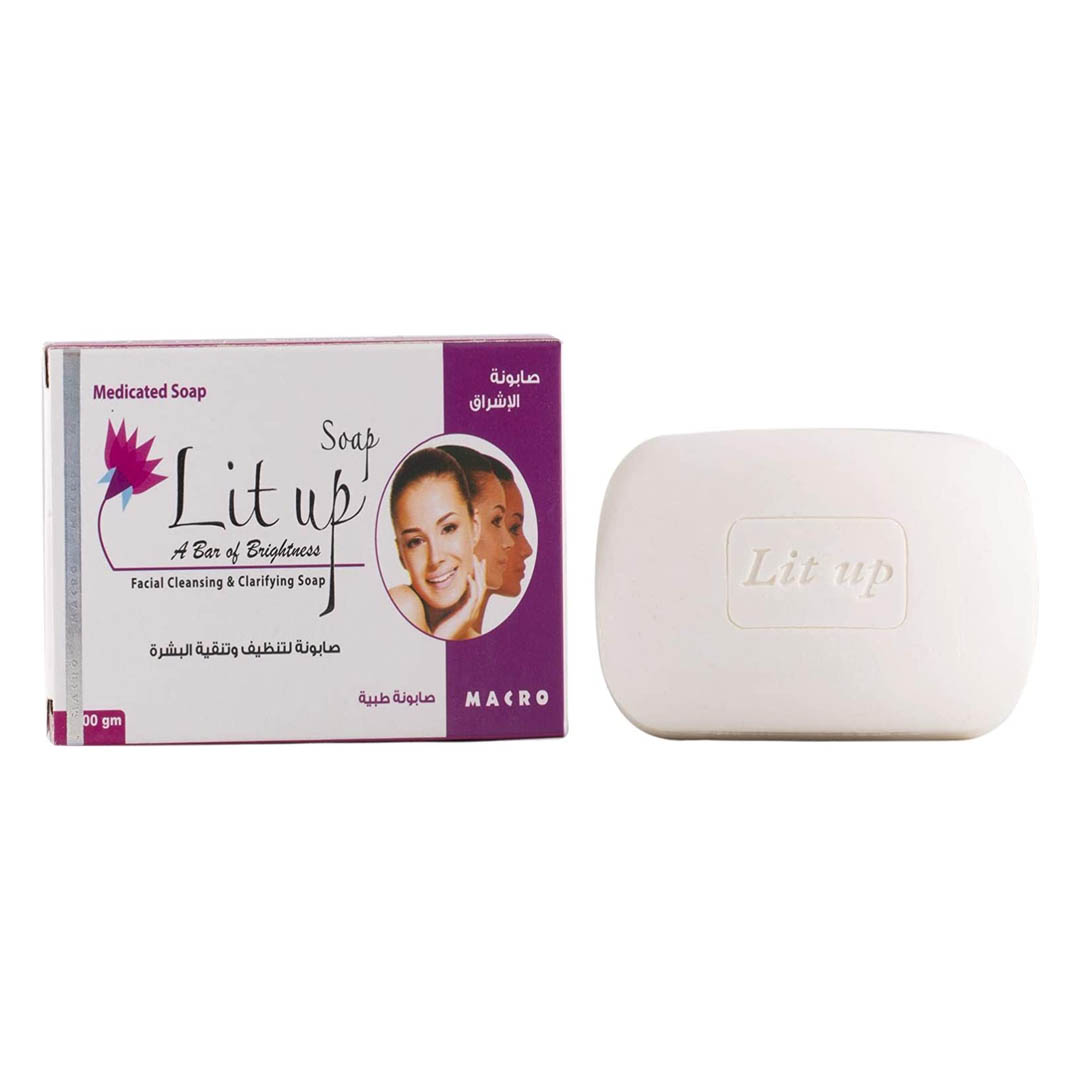 ليت اب صابونة التفتيح وتنقية البشرة - 100 جرام