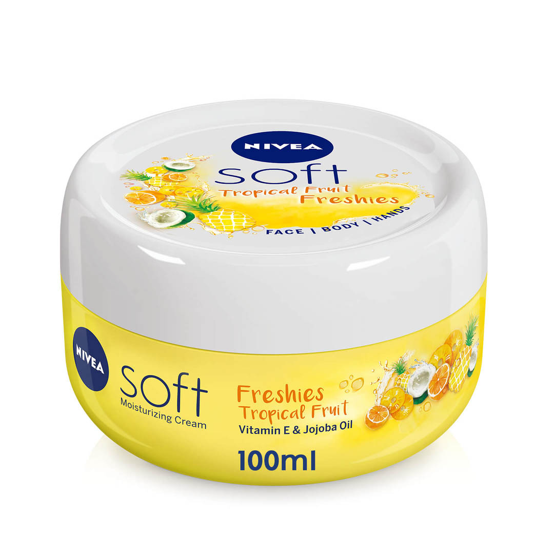 نيفيا سوفت كريم الفاكهة الاستوائية - 100 مللي