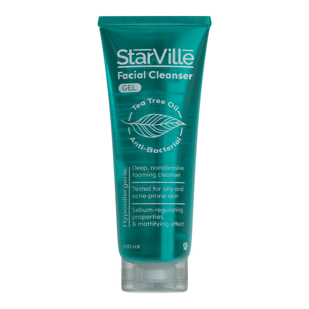 ستارفيل غسول جل للبشرة الدهنية والمعرضة للحبوب - 100 مللي