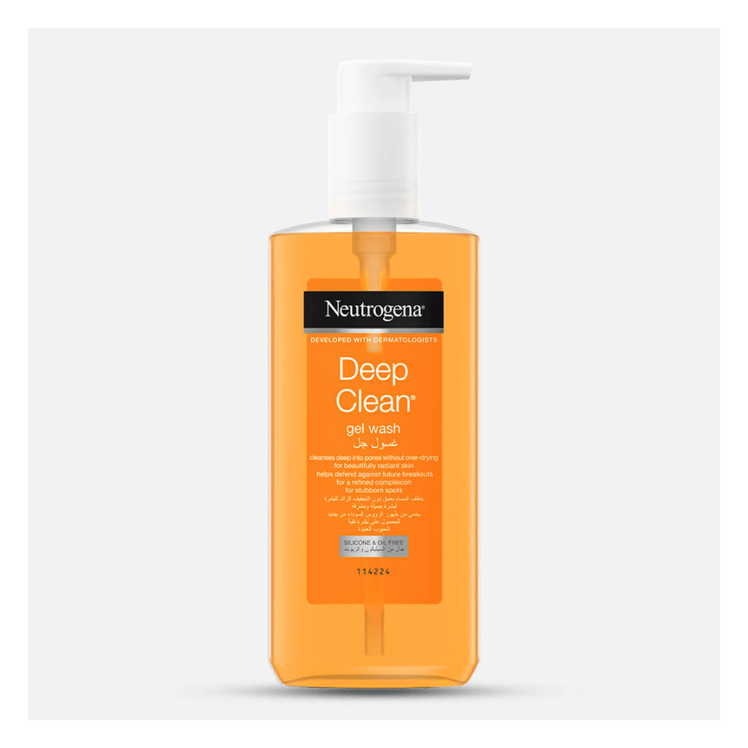 نيتروجينا غسول ديب كلين للبشرة الدهنية وحب الشباب - 200 مللي