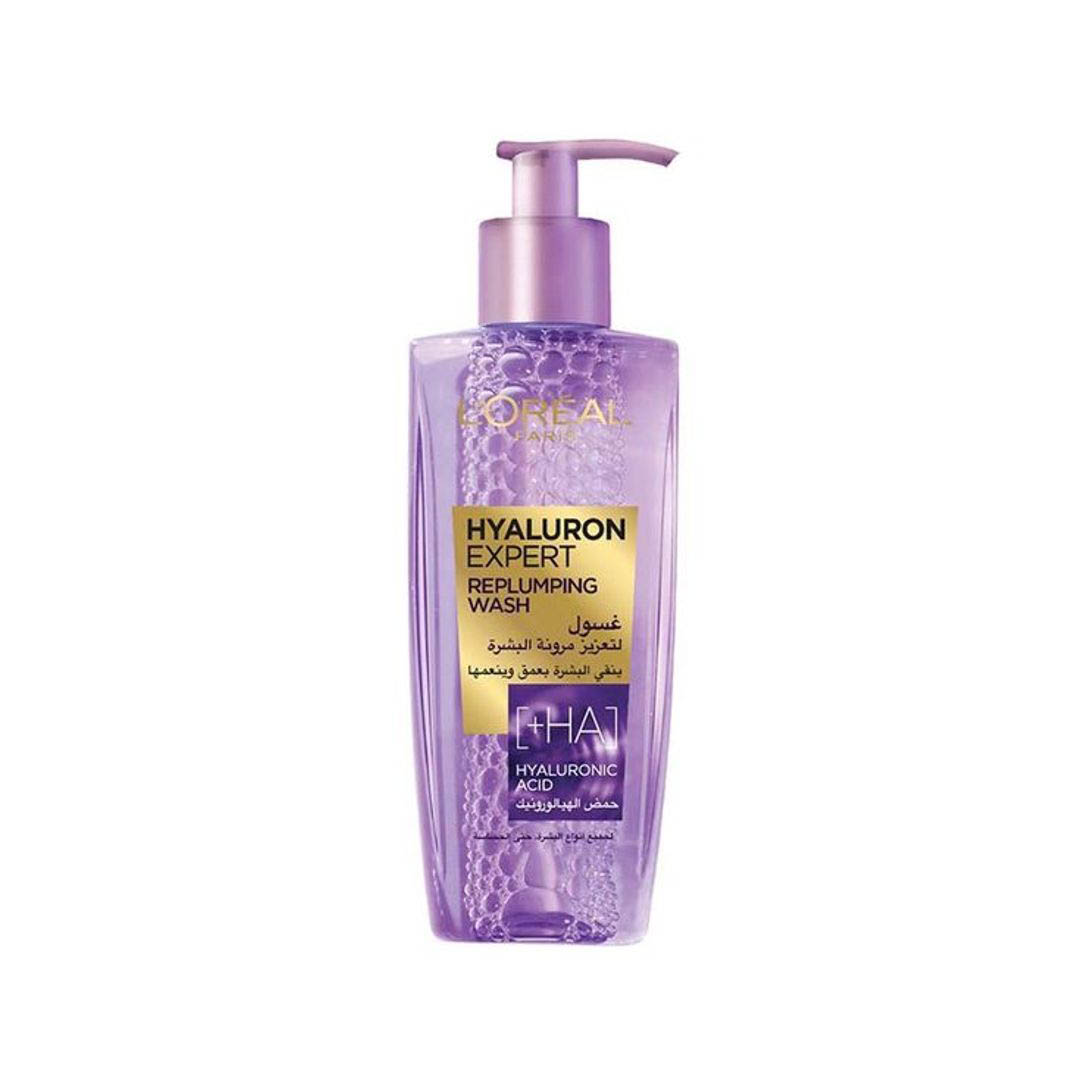 لوريال باريس غسول جل للوجه هيالورون اكسبرت - 200 مللي