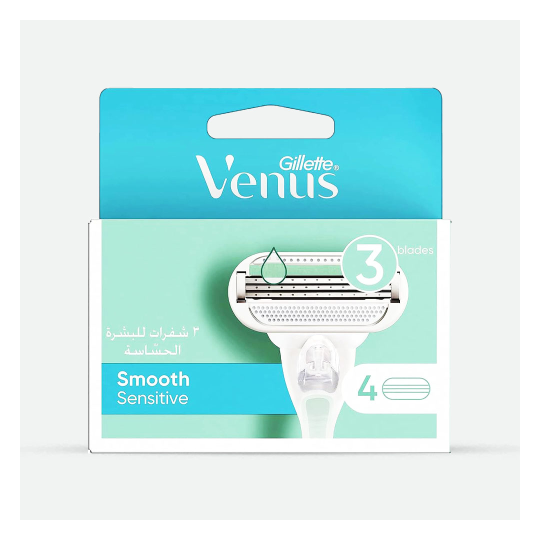 شفرات حلاقة فينوس اوريجينال للنساء جيليت - 4 قطع