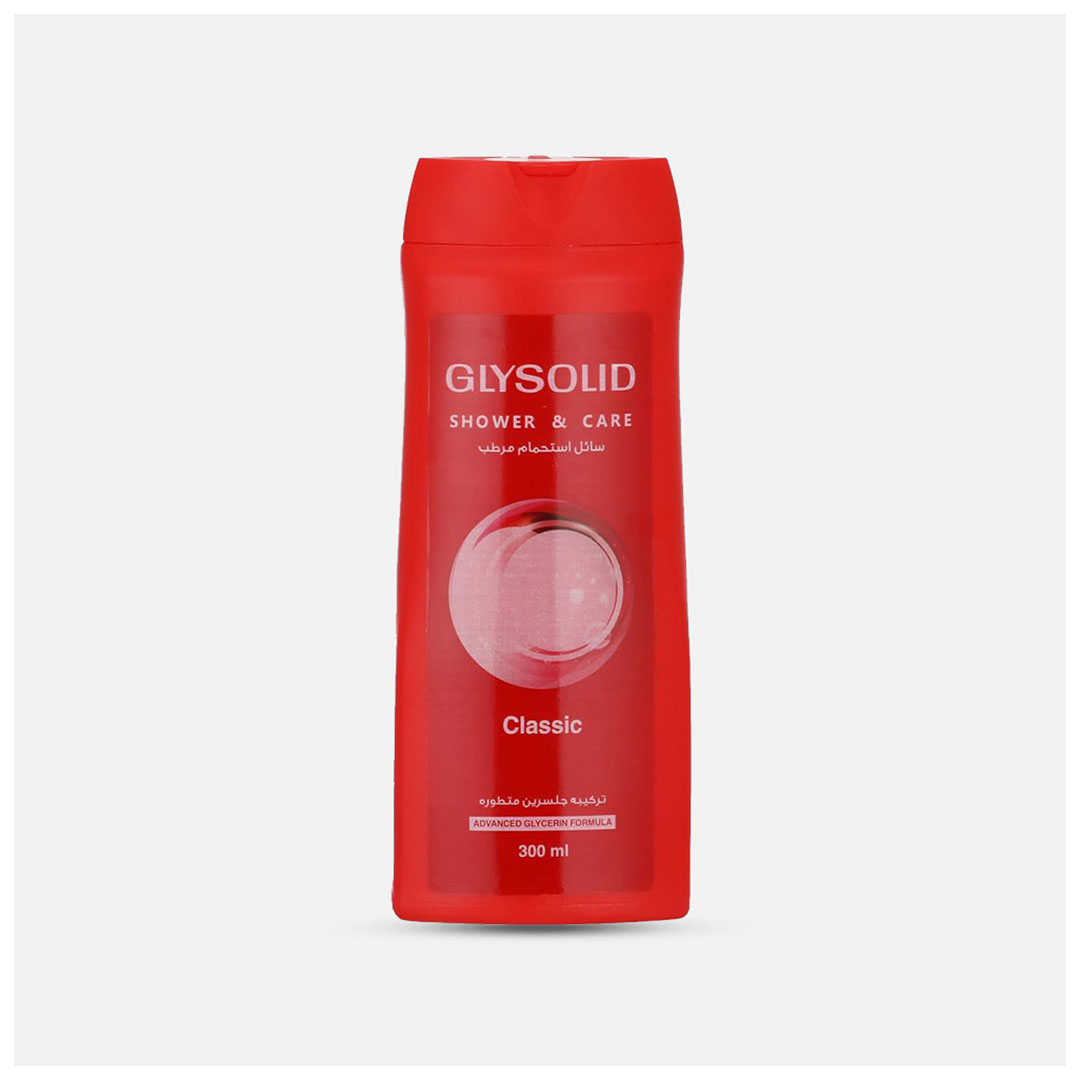 شاور جل كلاسيك جليسوليد للاستحمام والعناية - 300 مللي