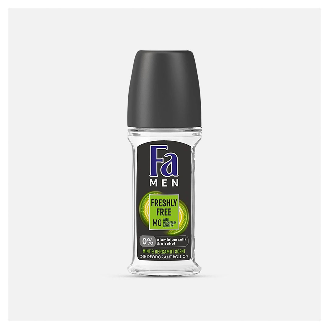 مزيل عرق رول اون برائحة النعناع والبرغموت فا للرجال - 50 مللي