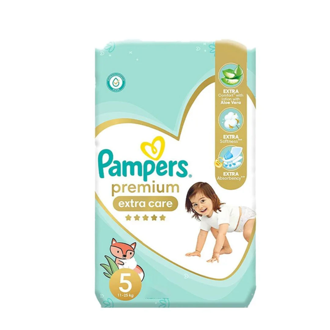 حفاضات عناية فائقة بامبرز مقاس 5 - 68 حفاضة