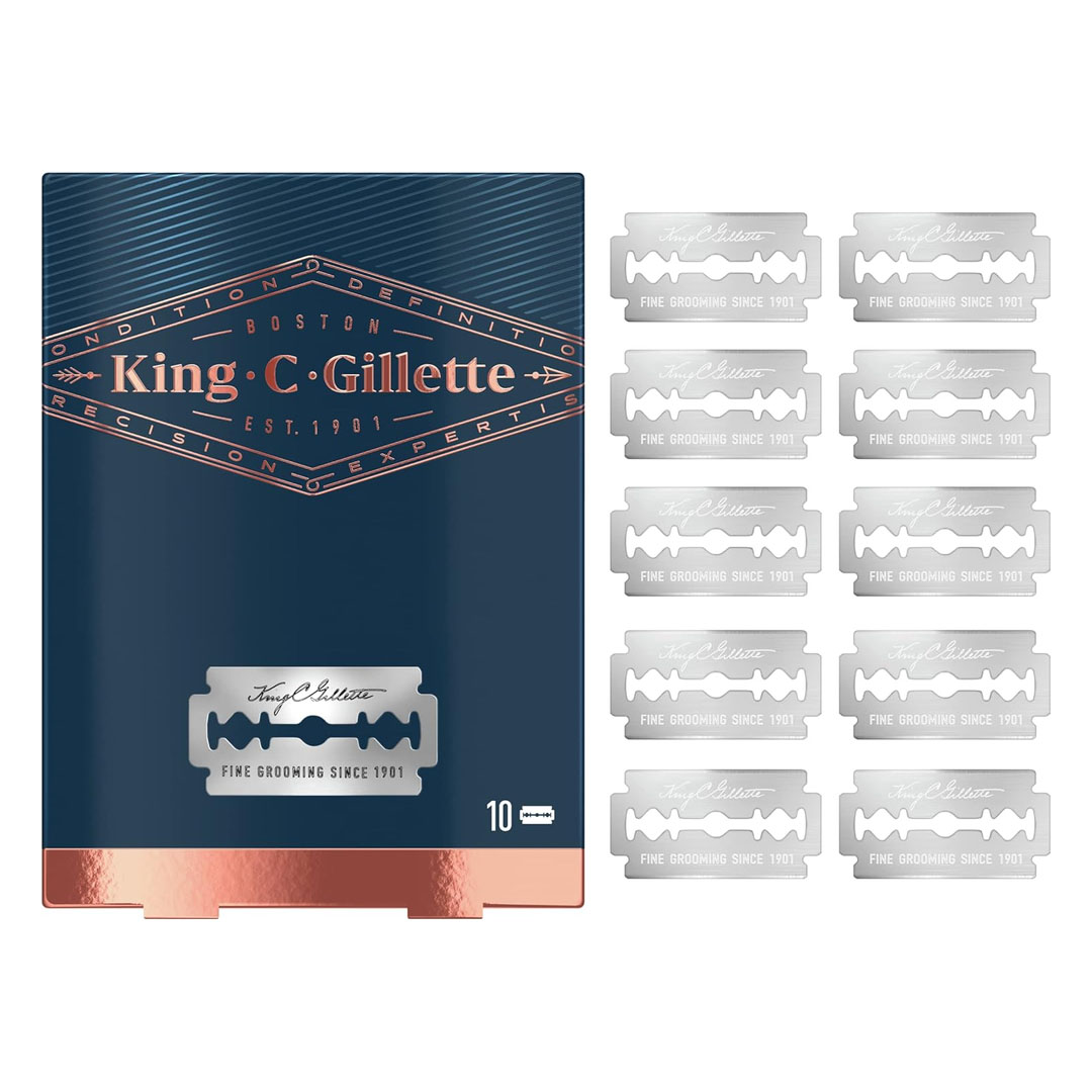 شفرات ستانلس ستيل جيليت - 10 قطع