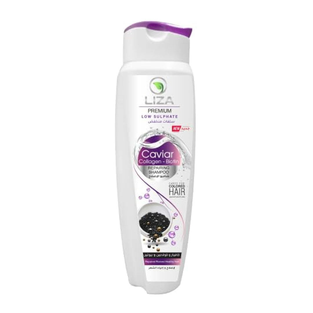 شامبو ليزا بريميوم الكافيار و الكولاجين و البيوتين لإصلاح و إحياء الشعر ماش بريمير - 600 مللي