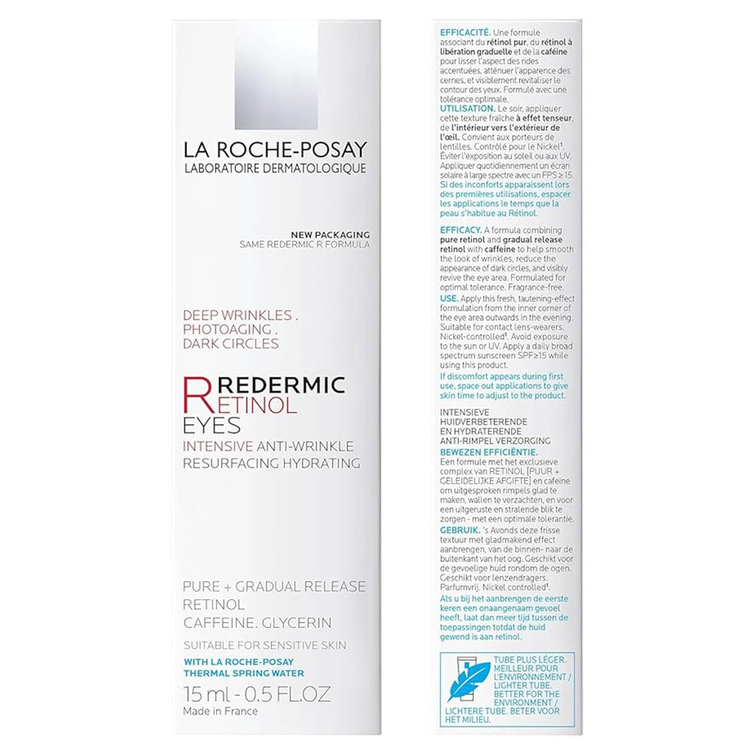 لاروش بوزيه كريم العين ريديرميك آر ريتينول - 15 مل