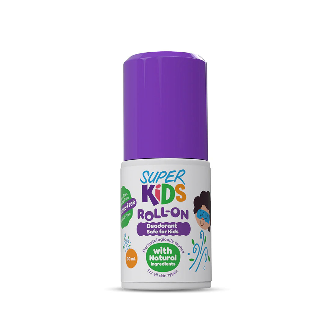 سوبر كيدز رول اون مزيل عرق للأطفال - 30 مللي