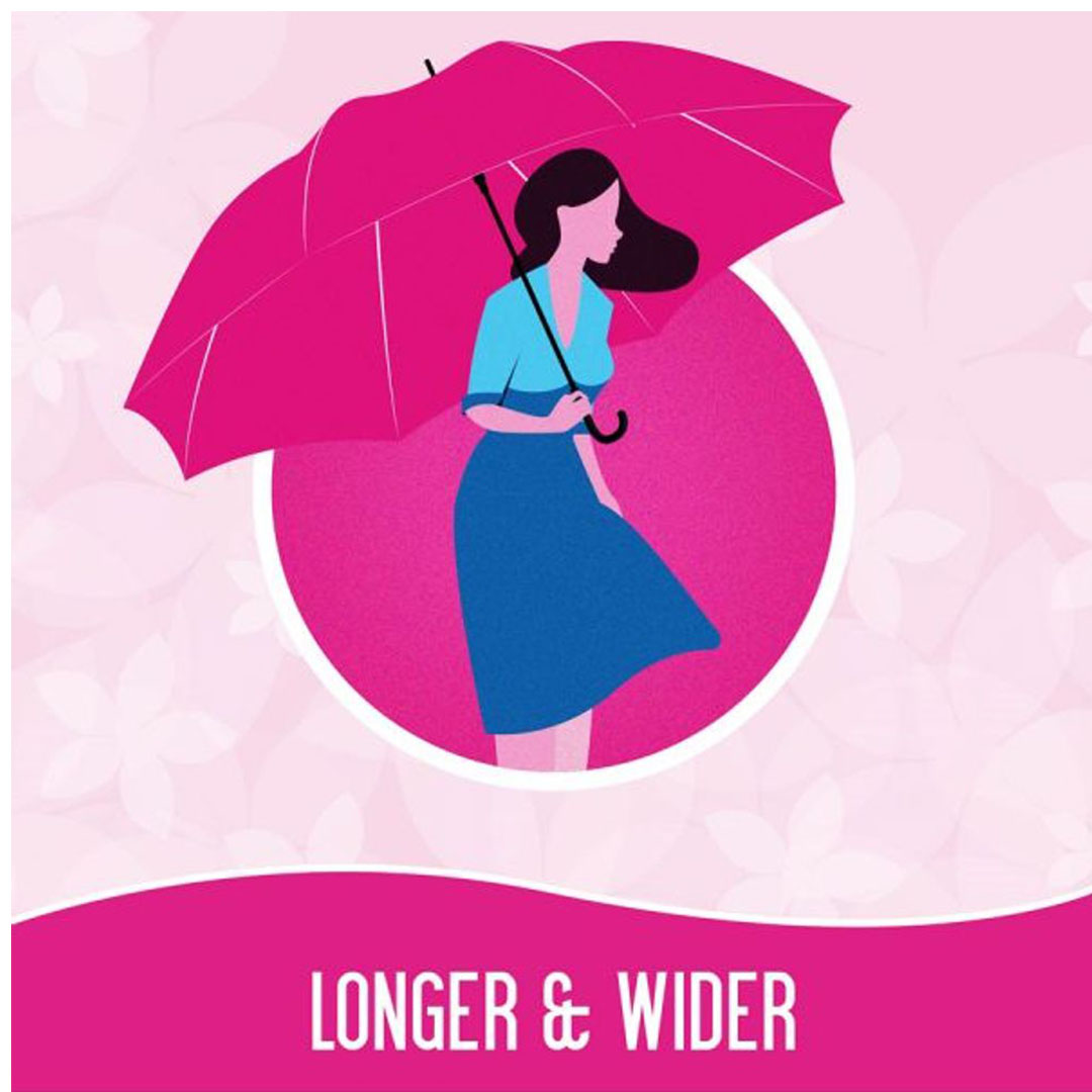 بلس فوط صحية يومية عطر خفيف كبيرة كير فري - 20 قطعة