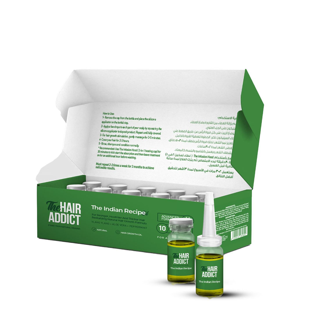 امبولات الوصفة الهندية - 10 امبول