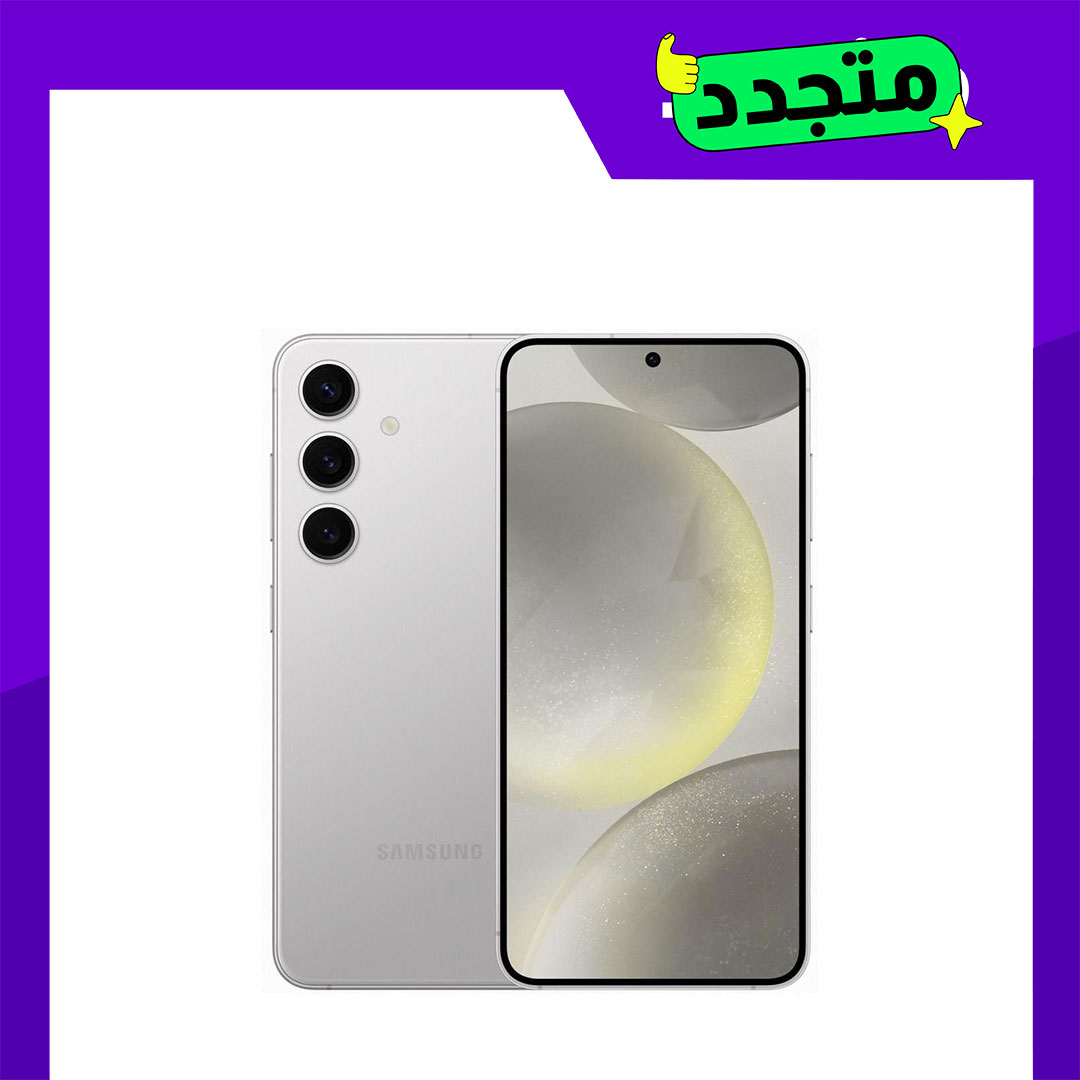 موبايل سامسونج جالاكسي S24 مجدد - 256/8GB - رمادي - الفئة الدايموند