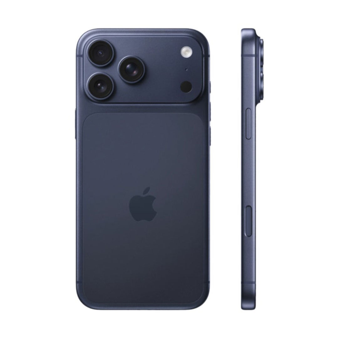 موبايل ايفون 17 برو ماكس ESIM مجدد - 256 جيجا - أزرق غامق - الفئة البلاتنيوم