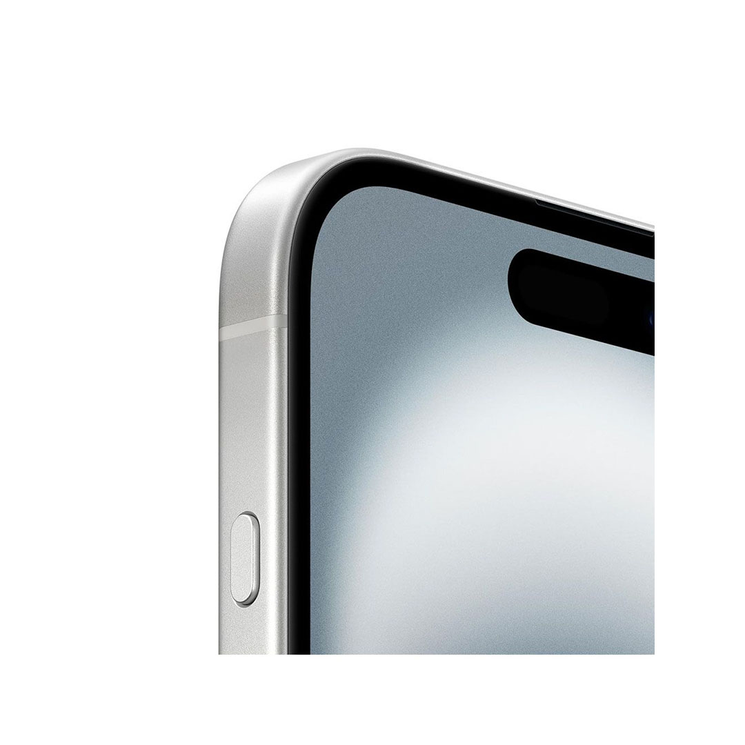 ابل ايفون 16 بلس - 256 جيجا - شريحة - أبيض - 5G - الفئة البلاتنيوم