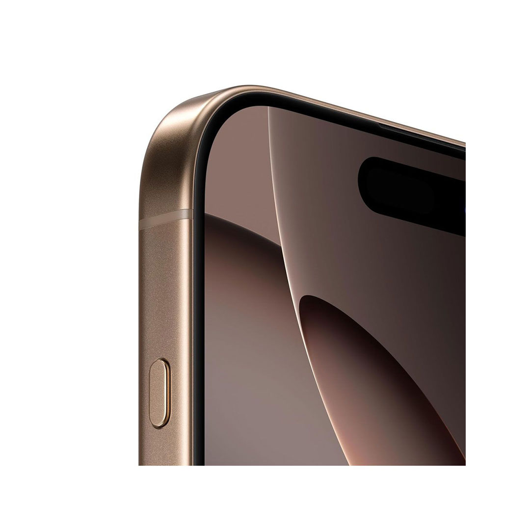 موبايل أيفون 16 برو ماكس مجدد - 256GB - تيتانيوم ديسيرت - الفئة الذهبية