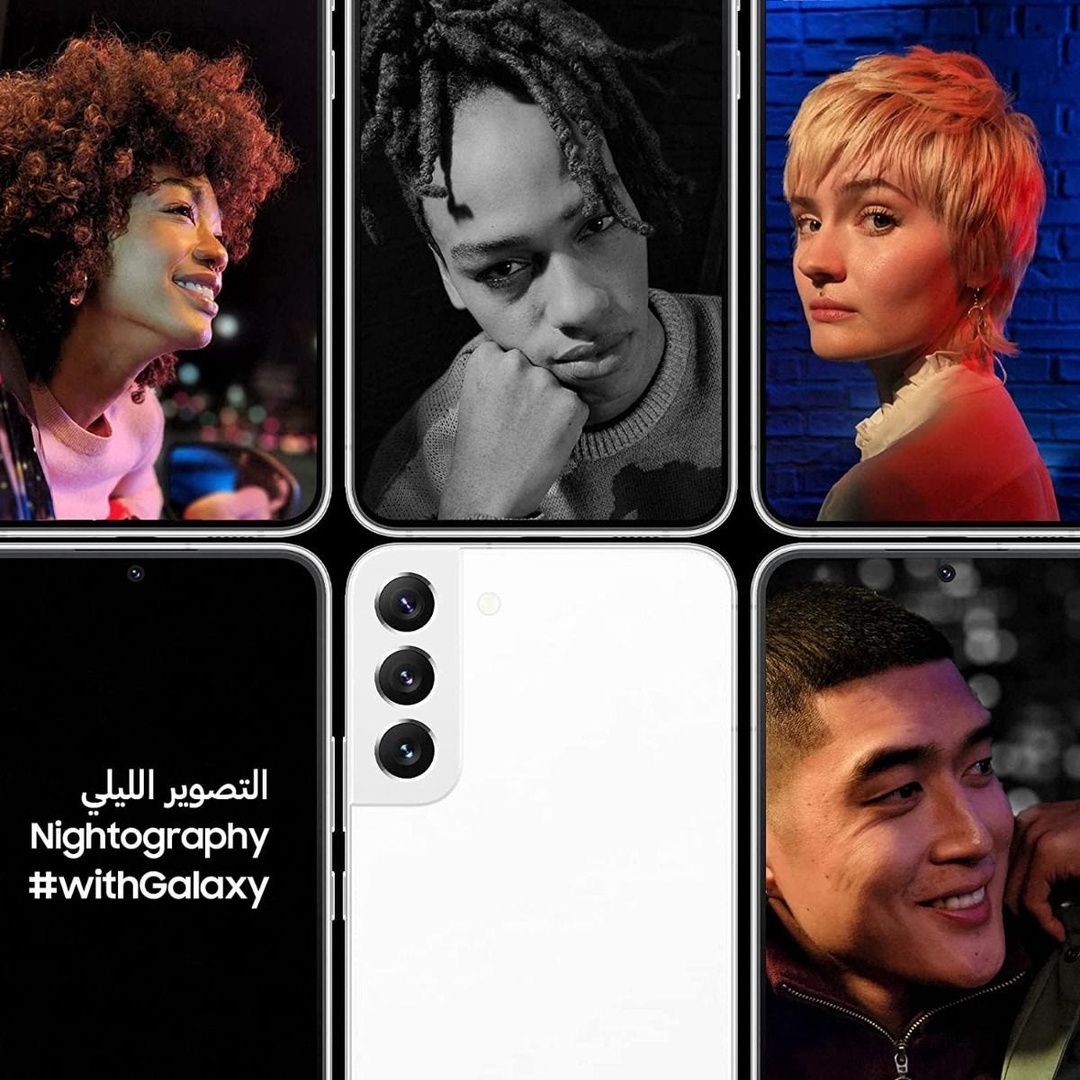 موبايل سامسونج S22+ مجدد - 256/8 جيجا شريحتين - 5G - أبيض - الفئة الذهبية