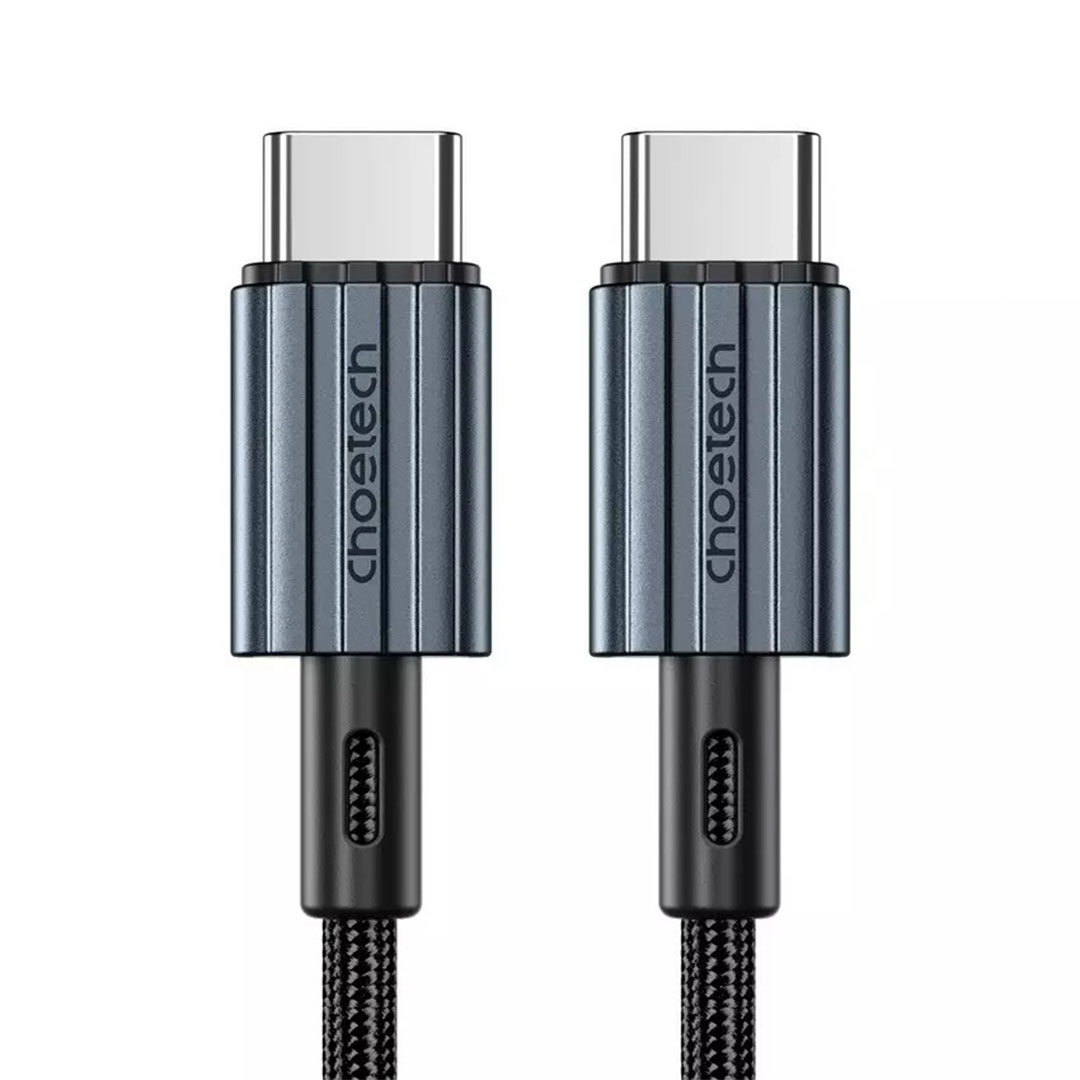 كابل تشوتيك - تايب سي - شحن سريع PD 60W - أسود - 1.2 متر - CHT-XCC-1014-BK