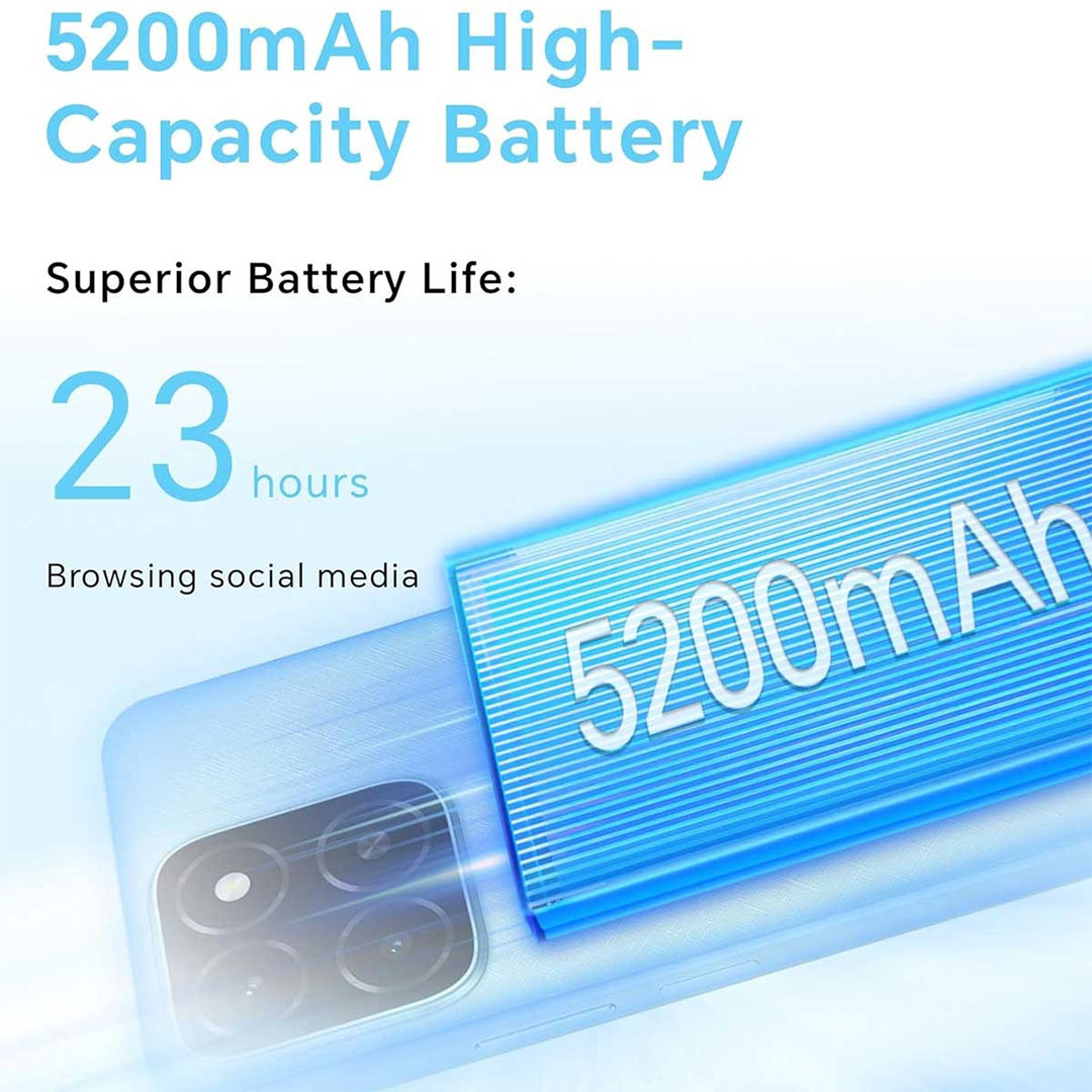 موبيل هونر X5b - 64/4 جيجا بايت - أسود