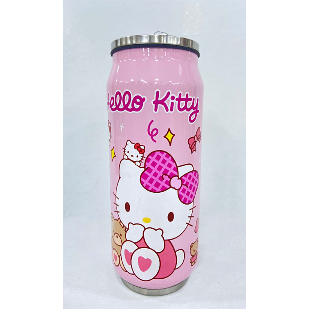 كوب حراري شكل كارتون هالو كيتي - بينك - 450 مللى