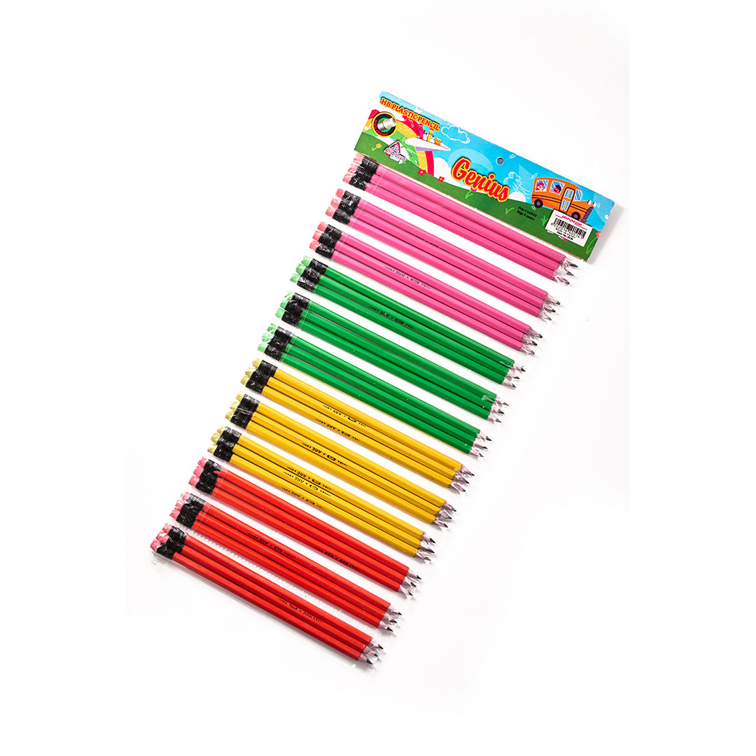 قلم رصاص حصيرة نيون - حصيرة 36 قلم